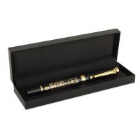 Kutulu Kabartmalı Metal Roller Kalem