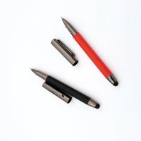 Metal Tükenmez Deri Roller Kalem