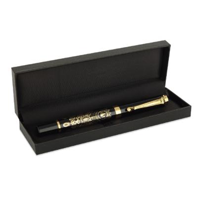 Kutulu Kabartmalı Metal Roller Kalem