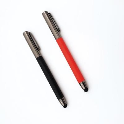 Metal Tükenmez Deri Roller Kalem
