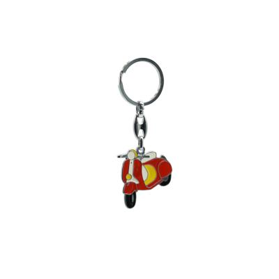 Vespa Motor Model Metal Anahtarlık